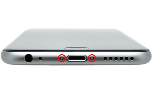 Lot de 2 vis pentalobes Or pour iPhone 6 / 6 Plus / 6s / 6s Plus