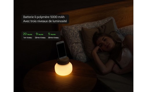Novodio Bulb - Lampe LED avec dock Lightning