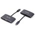 LMP USB-C Multiport Adapter - VGA USB 3.0, charge USB-C, Gris Sidéral