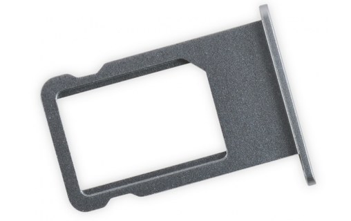 Tiroir de carte SIM pour iPhone 6s Gris Sidéral
