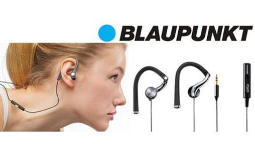 Blaupunkt Sport 111 Talk - Écouteurs intra-auriculaires avec contour d'oreille