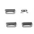Lot de 4 boutons pour iPhone 6s Gris Sidéral (Volume, vibreur, power)