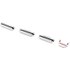Lot de 4 boutons pour iPhone 6s Argent (Volume, vibreur, power)