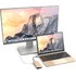 Satechi Adaptateur multi-ports Or - HDMI 4K, USB 3.0, Ethernet, SD, microSD
