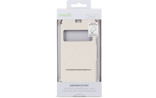 Moshi SenseCover Beige - Étui de protection tactile pour iPhone 7 / iPhone 8