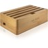 Novodio Ze Box Bamboo - Station de charge 6 ports USB pour iPhone / iPad
