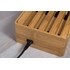 Novodio Ze Box Bamboo - Station de charge 6 ports USB pour iPhone / iPad