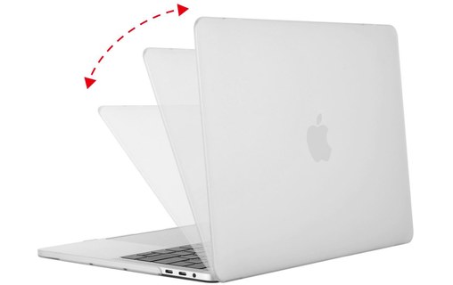 Coque pour MacBook Pro 13" 2016-2022 - Novodio MacBook Case - Translucide