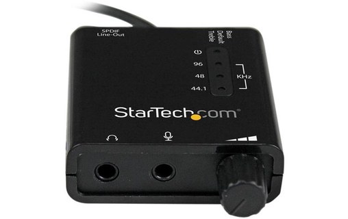 StarTech.com Carte son externe USB avec audio SPDIF numérique - Convertisseur DA