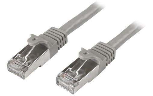 StarTech.com Câble réseau Cat6 blindé SFTP sans crochet de 50 cm - Cordon Ethern