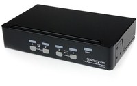 StarTech.com Commutateur KVM 4 Ports VGA USB, Montage en Rack - Switch KVM - 192