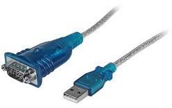StarTech.com Câble Adaptateur USB vers Série DB9 RS232 - Mâle / Mâle