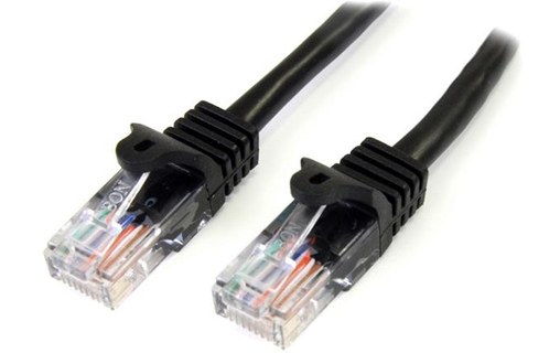StarTech.com Câble réseau Cat5e UTP sans crochet de 1m - Cordon Ethernet RJ45 an
