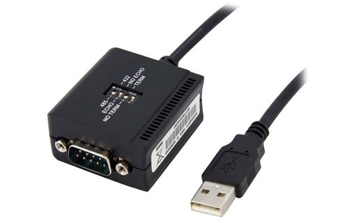 StarTech.com Câble Adaptateur Professionnel de 1.80m USB vers RS422/485 - Mémori