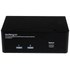StarTech.com Commutateur KVM 2 Ports DisplayPort, USB et Audio - Switch KVM - 25