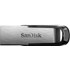 Clé USB SanDisk Ultra Flair 32 Go - Argent, Noir, Métal - USB 3.2