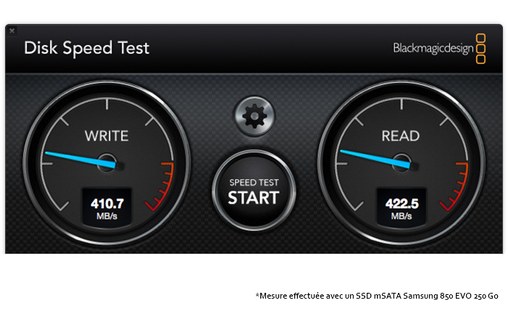 Storeva NanoDrive type C - Boîtier USB-C pour disque SSD mSATA
