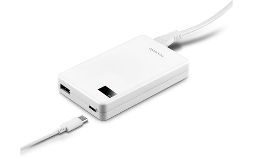 Novodio C-Charge - Chargeur compatible iPhone & Macbook Pro USB-C, USB-A 60 W