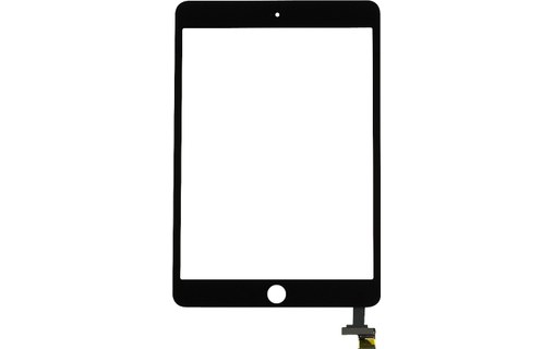 Vitre tactile Noire pour iPad mini 3 avec sticker