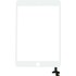 Vitre tactile Blanche pour iPad mini 3 avec sticker