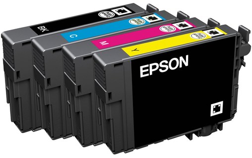 Epson Multipack Noir, Cyan, Magenta, Jaune 18XL pour imprimante Expression Home