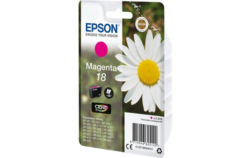 Epson encre Magenta 18 pour imprimante Expression Home