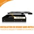 ICY DOCK MB882SP-1S-2B Boîtier convertisseur 3,5" SATA pour disque dur 2,5"/SSD