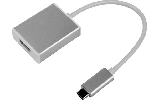 LMP Adaptateur USB-C vers HDMI 2.0 Argent