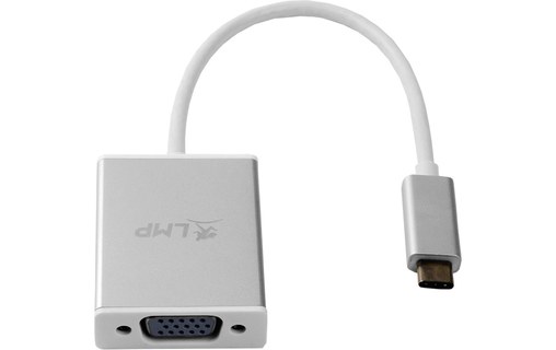 LMP Adaptateur USB-C vers VGA Argent