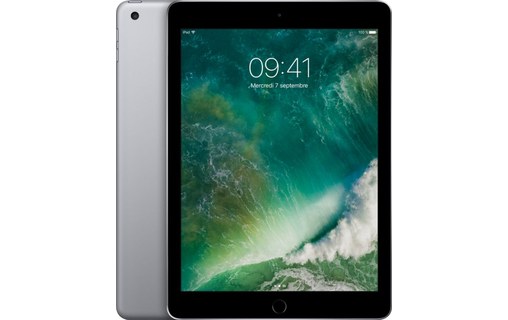 Apple iPad 5 9,7 (2017) Wi-Fi 32 Go Gris Sidéral Reconditionné (Garantie 1 an)