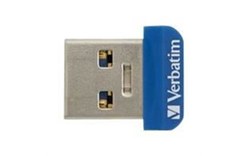 Clé USB Verbatim Store 'n' Stay Nano 64 Go - Bleu - USB 3.2