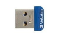Clé USB Verbatim Store 'n' Stay Nano 64 Go - Bleu - USB 3.2