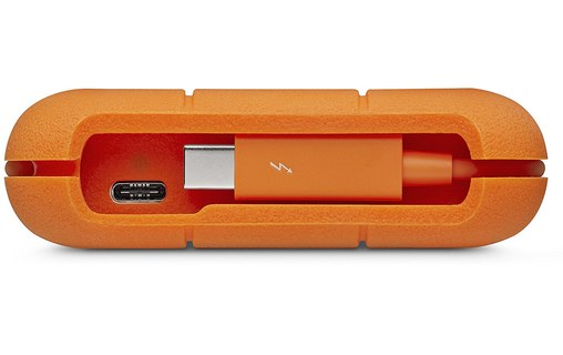 LaCie Rugged Thunderbolt/USB-C 4 To - Disque dur externe 2,5" Thunderbolt USB-C