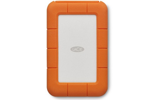 LaCie Rugged Thunderbolt/USB-C 4 To - Disque dur externe 2,5" Thunderbolt USB-C