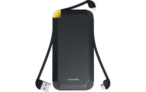 Novodio PureWatt Go 4K - Batterie externe 4000 mAh Lightning et micro-USB