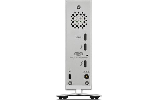LaCie d2 Thunderbolt 3/USB-C - Disque dur externe 3,5" 6 To Thunderbolt 3/USB-C