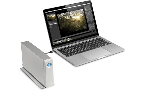 LaCie d2 Thunderbolt 3/USB-C - Disque dur externe 3,5" 6 To Thunderbolt 3/USB-C