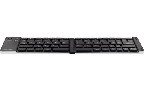 Novodio Travel Keyboard - Clavier AZERTY Bluetooth pliable iOS, Android, Mac, PC