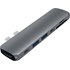 Satechi Pro Hub Adapter Gris Sidéral - Dock Thunderbolt 3 MacBook Pro Touch Bar