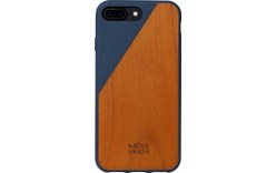 Native Union Clic Wooden Marine - Coque pour iPhone 7 Plus