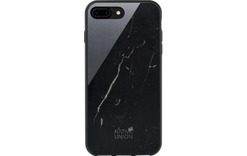 Native Union Clic Marble Noir - Coque pour iPhone 7 Plus