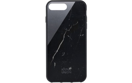 Native Union Clic Marble Noir - Coque pour iPhone 7 Plus