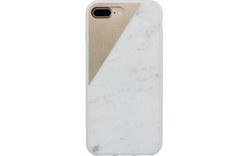 Native Union Clic Marble Blanc/Or - Coque pour iPhone 7 Plus
