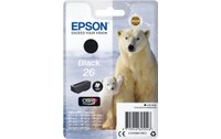 Epson 26 Noir - Ours Polaire - Cartouche d'encre pour Epson Expression Premium