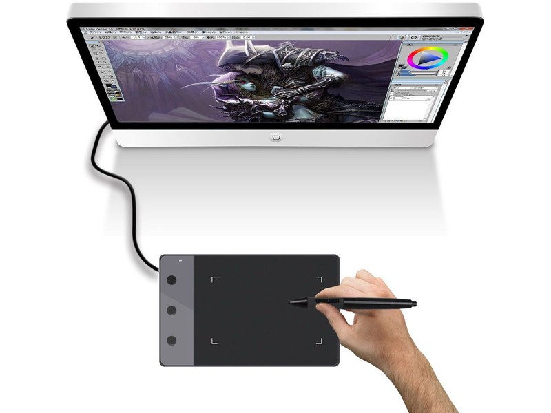 Wacom Desk Arm for Cintiq Support pour tablette graphique noir