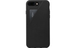 Native Union Clic Card Noir - Coque en cuir pour iPhone 7 Plus