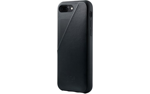 Native Union Clic Card Noir - Coque en cuir pour iPhone 7 Plus