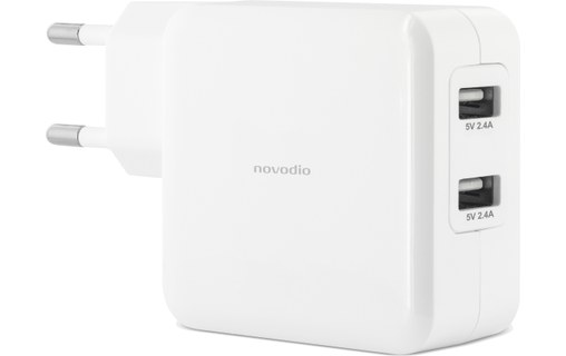 Novodio Speedy Duo - Chargeur iPhone USB 2 x 2,4 A