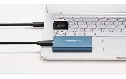 Samsung SSD Portable T5 1 To Noir