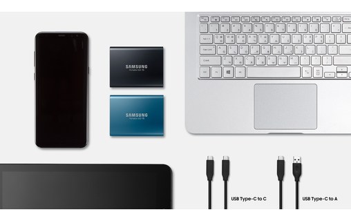 Samsung SSD Portable T5 1 To Noir